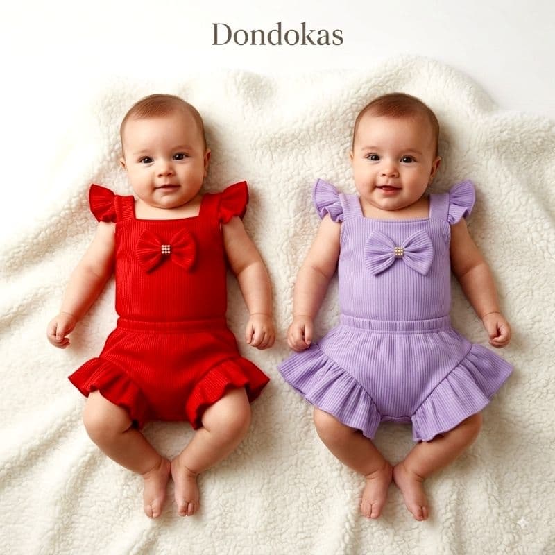 kit 2 ou 4 Peças Body e Short Bebe Conjunto Shortinho bloomer Caneladinho Peças Roupa de Bebe Menina