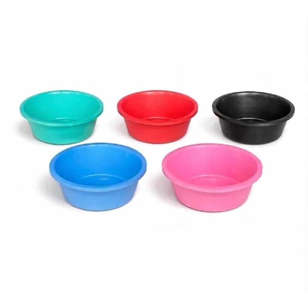 Kit 2 Potes Pet para Ração e Água | Comedouro para Cachorro e Gato Tigela Plástica Resistente para Alimentação