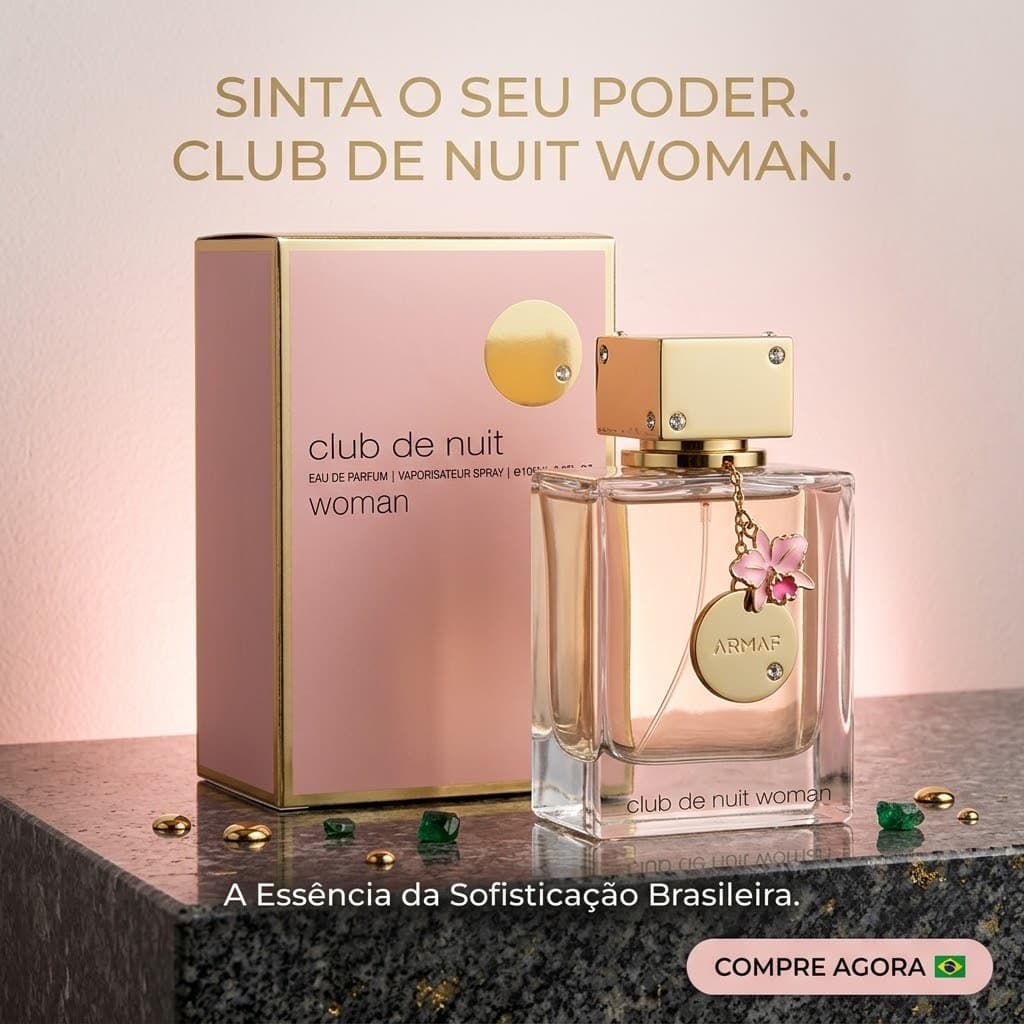 Perfume Árabe Miniatura Armaf Club De Nuit Woman EDP 50ml Feminino Original Importado