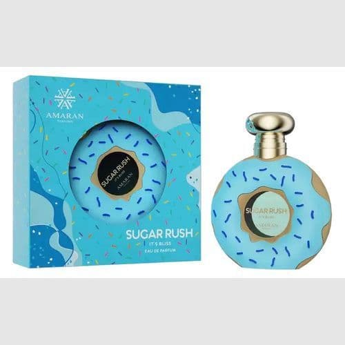 Perfume Árabe Amaran Sugar Rush It’s Bliss EDP 100ml Feminino Original Importado