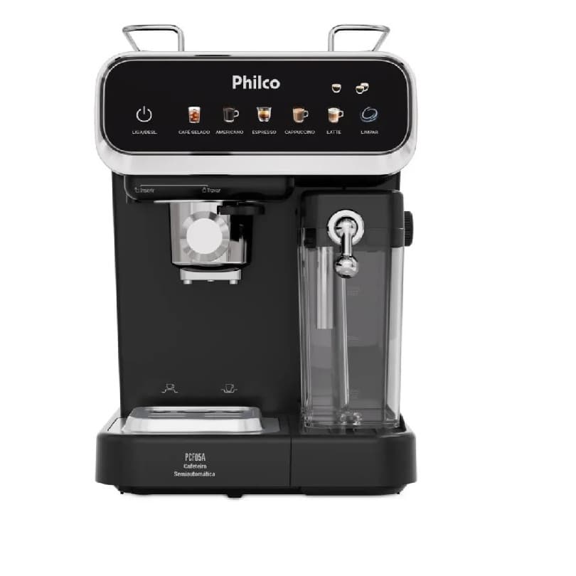 Cafeteira Expresso & Cápsulas Philco 20bar 5 Em 1 Pcf05a Preta 127v