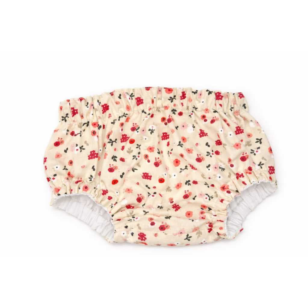 Calcinha Tapa Fralda Bebe Criança Short Roupa Infantil Branco Vermelho Rosa Forrado Confortável Premium Algodao