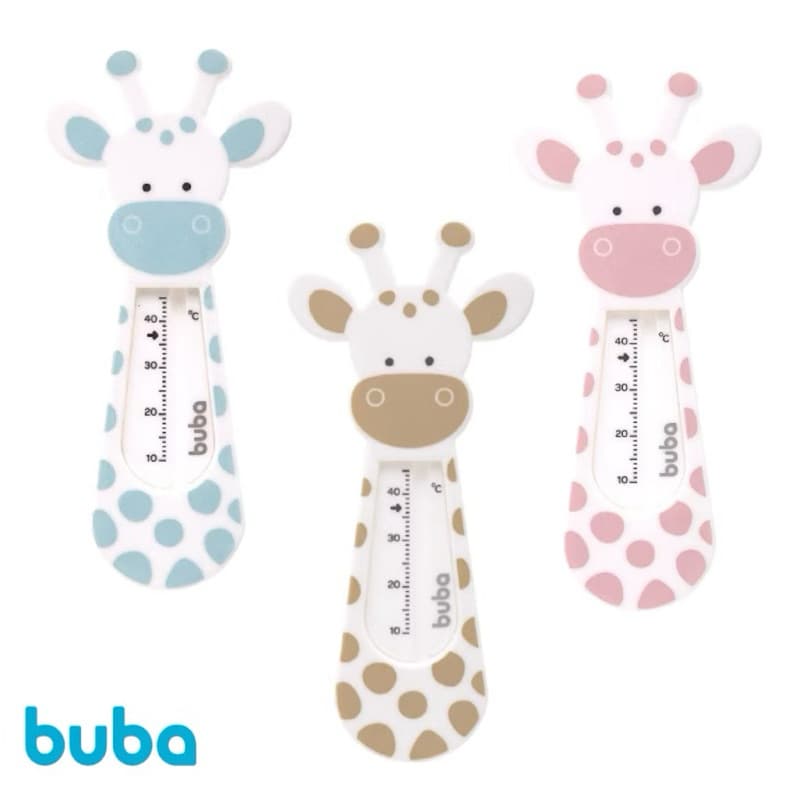 Termômetro De Banheira Para Banho Bebê Girafinha Buba Temperatura Agua Banho Bebe
