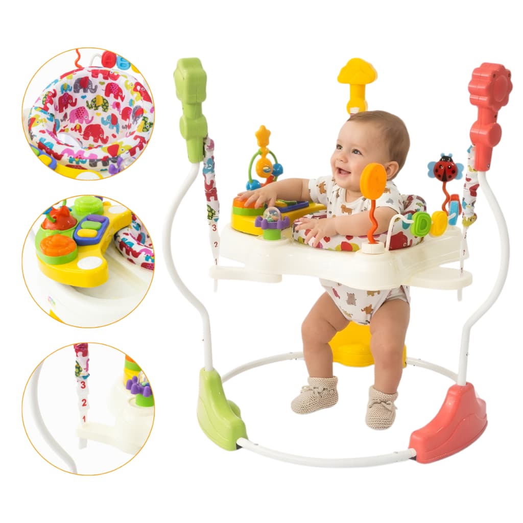 Andador Infantil Musical Para Bebê Pula Pula Jumper 360° Menino e Menina