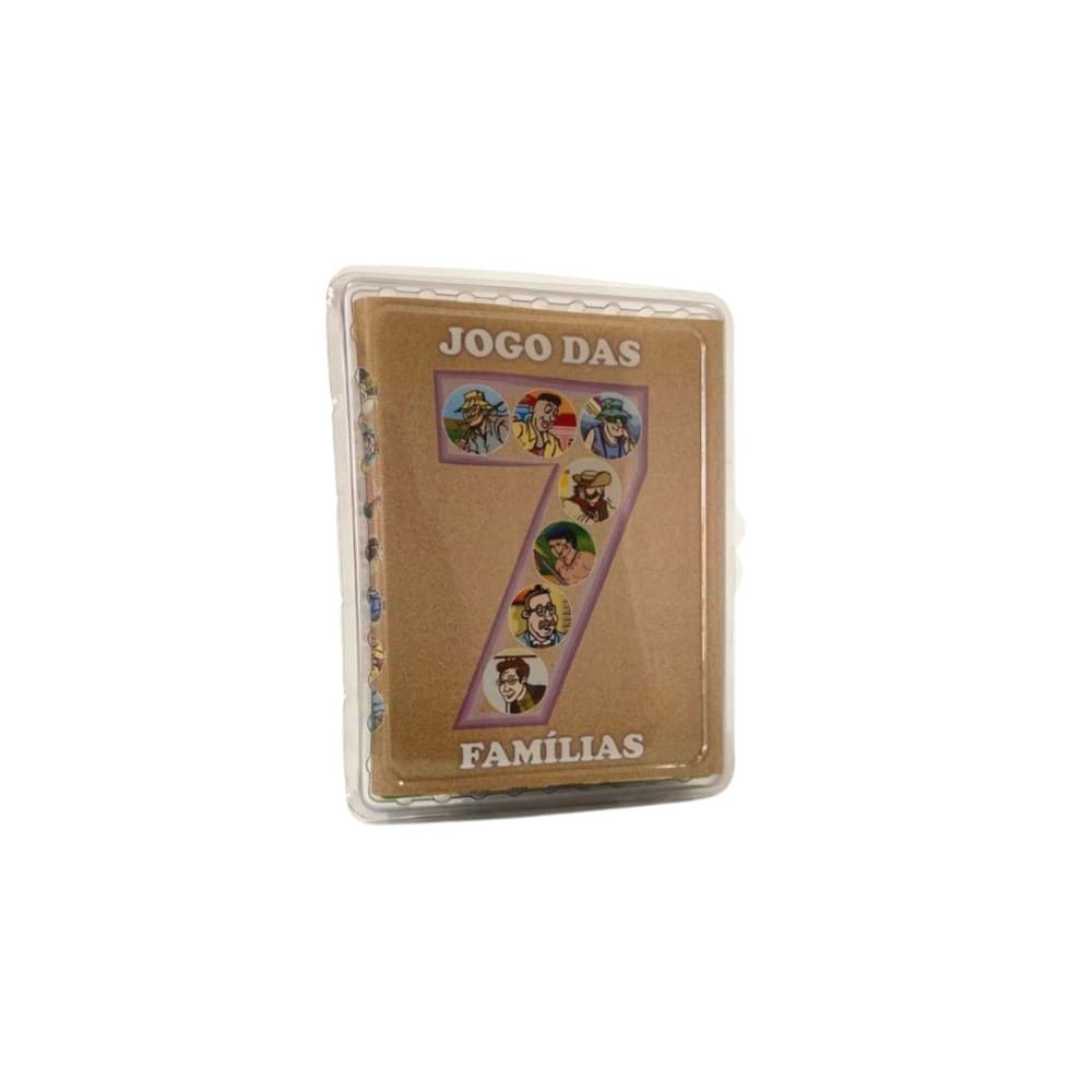 Jogo das Sete Famílias Jogo de Cartas Ludens Spirit JL002