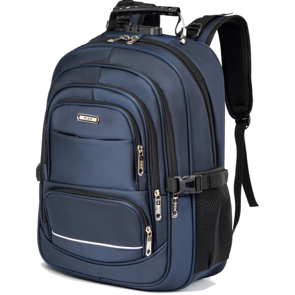 Mochila Unissex Grande Impermeável para Notebook Masculina Feminina Alta Capacidade Reforçada Trabalho Faculdade