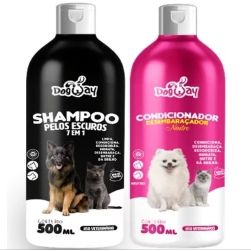 Kit Shampoo + Condicionador Genial Pet – Banho Completo para seu Pet 500ml