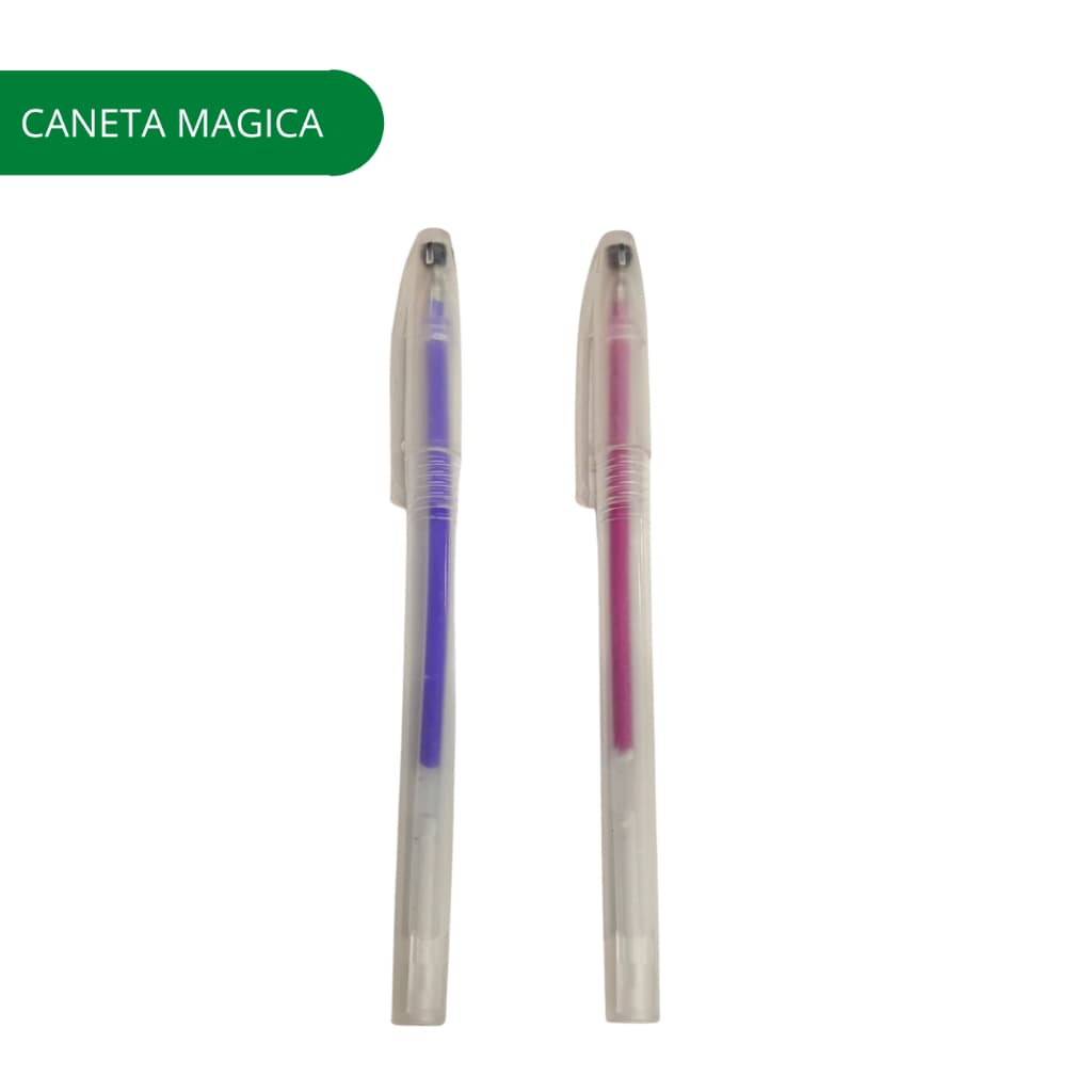 Caneta mágica para tecido que apaga com calor patchwork costura tubo transparente bem pigmentada