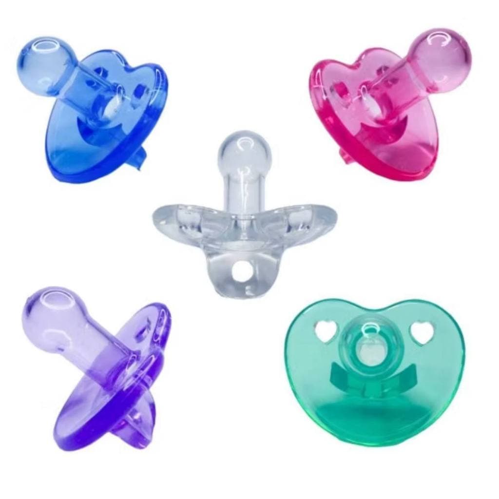 Chupeta Bebê Silicone Macio Bico Redondo T2 +6M Pronta Entrega Marca Tetê Premium Perfeita Para Seu Bebê