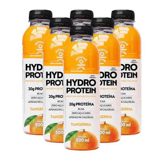 Kit 6 Hydro Protein Tangerina 500ml - Moving