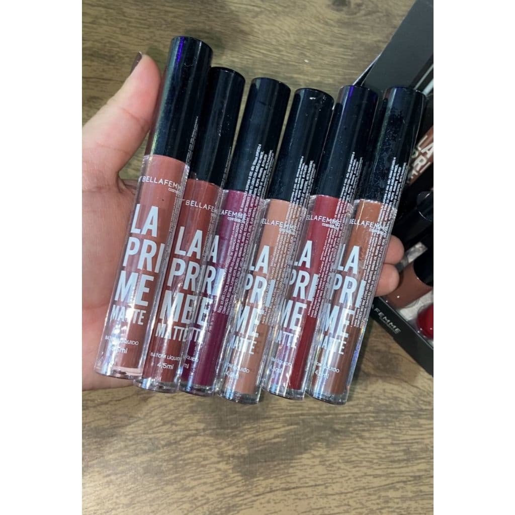💄 Batom Líquido Matte Alta Fixação Longa Duração Cores Intensas 💋