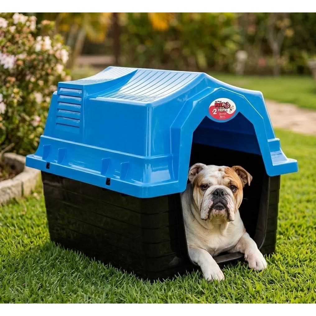 Casa Pet N4 Para Cachorro Cães Gatos Porte Médio Casinha Plastico Tamanho 4