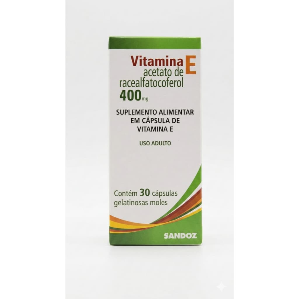 Suplemento Alimentar Vitamina E 400mg 30 Cps - Sandoz