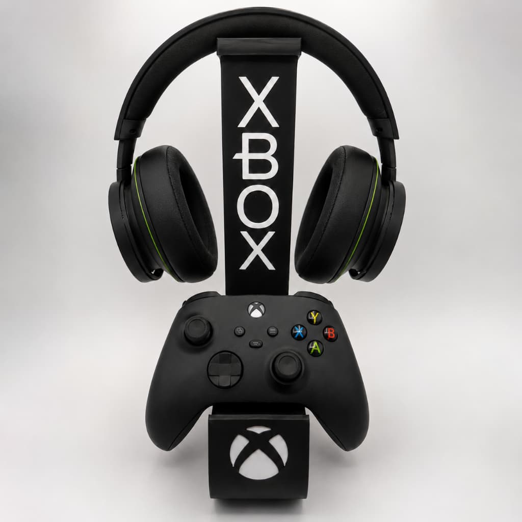 Porta Controle Suporte Gamer Para Controle Video Game Xbox Fone Headset