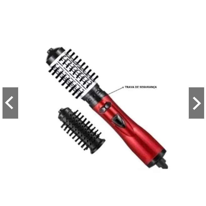 Escova Rotativa Secador de cabelo 110V Elétrica Profissional 2 em 1
