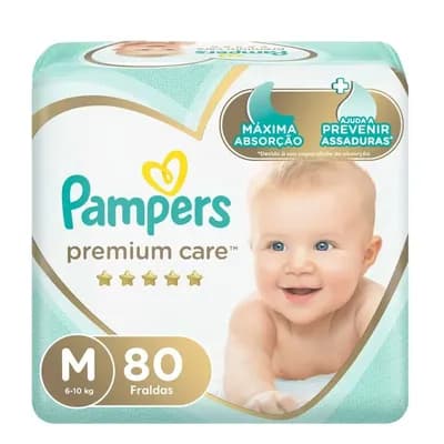 FRALDA PAMPERS PREMIUM CARE PANTS HIPPER M