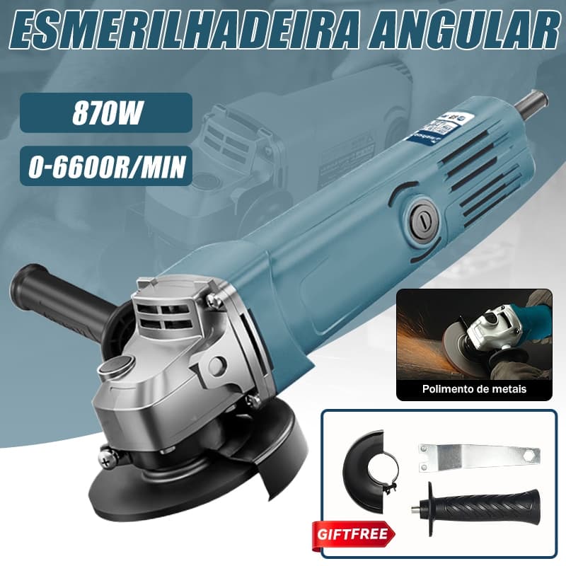 110V/220V Esmerilhadeira Lixadeira Angular 870w 100mm 50/60HZ 11000rpm!!!