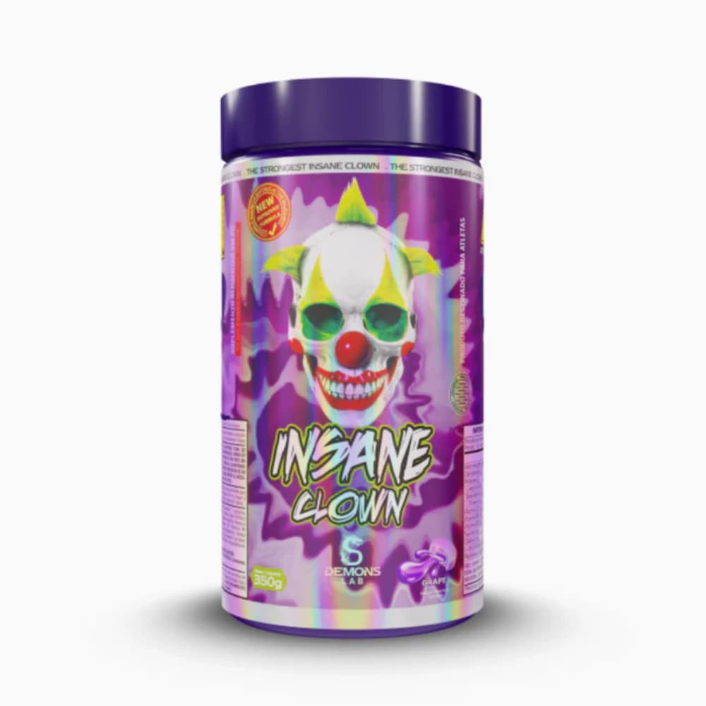 Insane Clown 350g Pré Treino Pré workout - sabor Uva