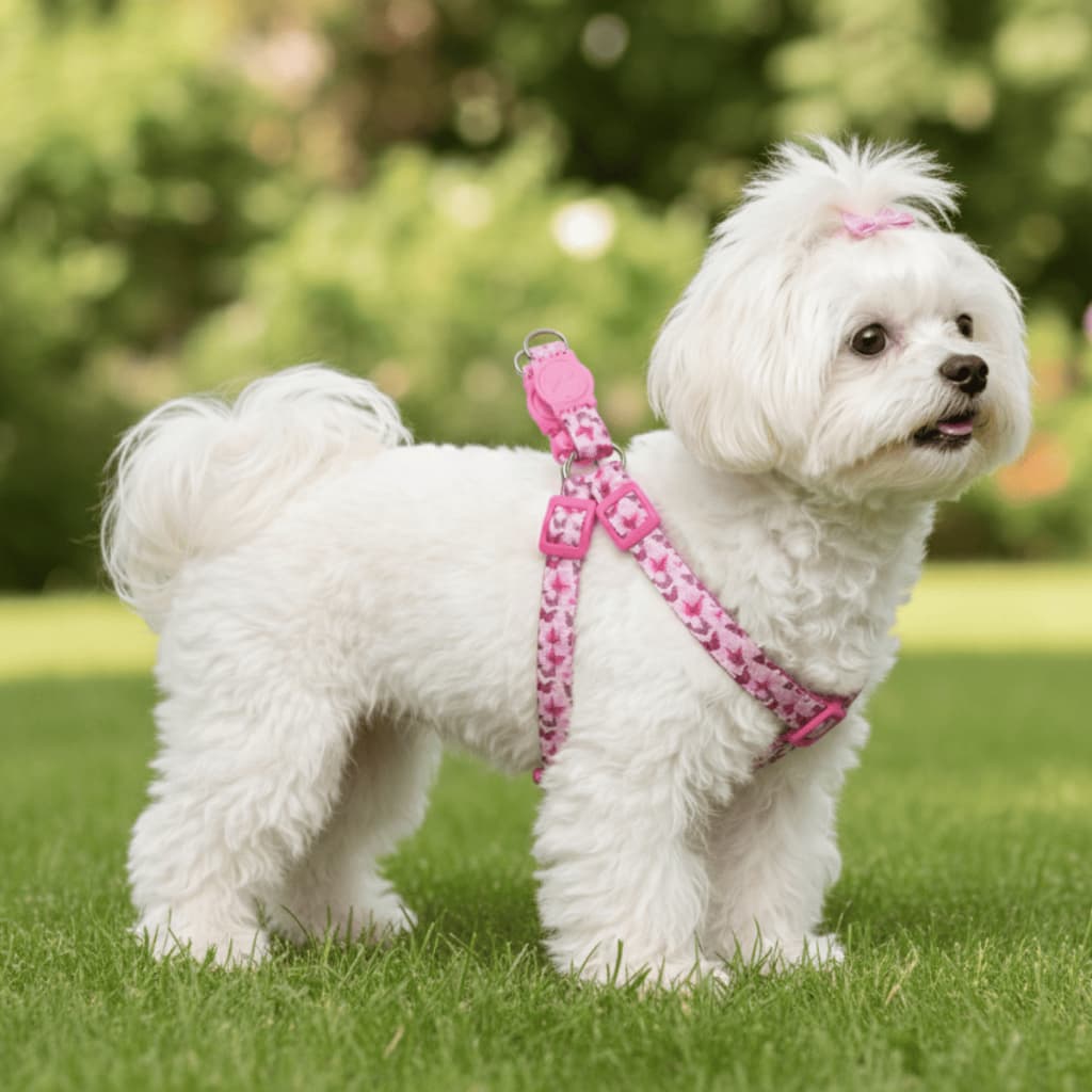 Coleira Peitoral e Guia para cachorro pet Cães com regulagem
