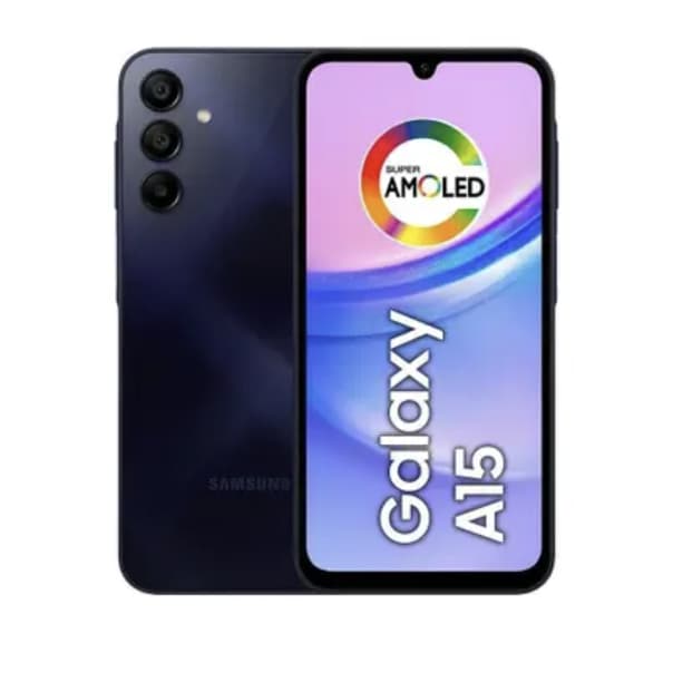 Celular Smartphone Samsung Galaxy A15 5G 128GB 4GB RAM Tela Super AMOLED 6,5" Câmera 50MP Preto