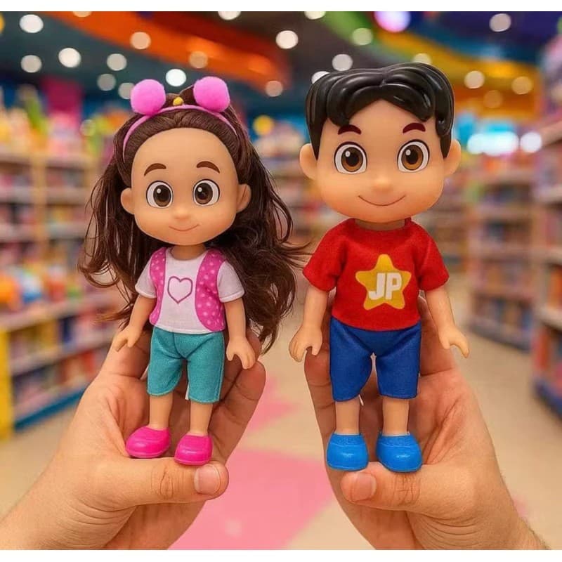 Conjunto de boneca Maria Clara JP de 15 cm, brinquedo infantil à venda.Articulados com Roupas Removíveis