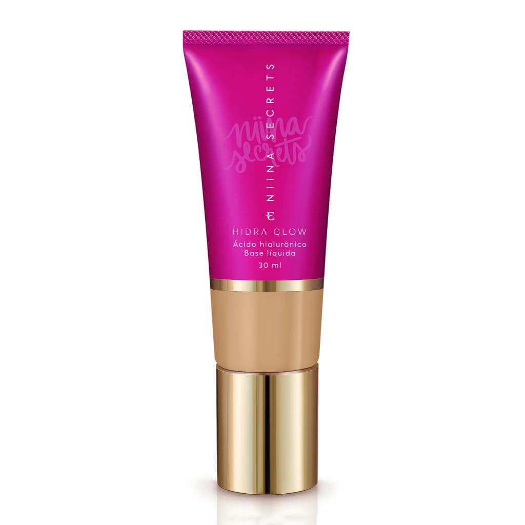 Base Líquida Niina Secrets Hidra Glow Cor 25 30ml