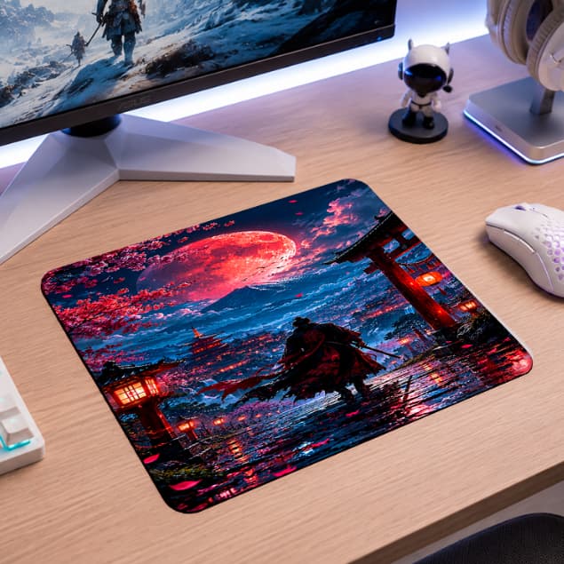 Mousepad Gamer Pequeno 30x20 Base Antiderrapante Premium para Mouse Gamer Notebook
