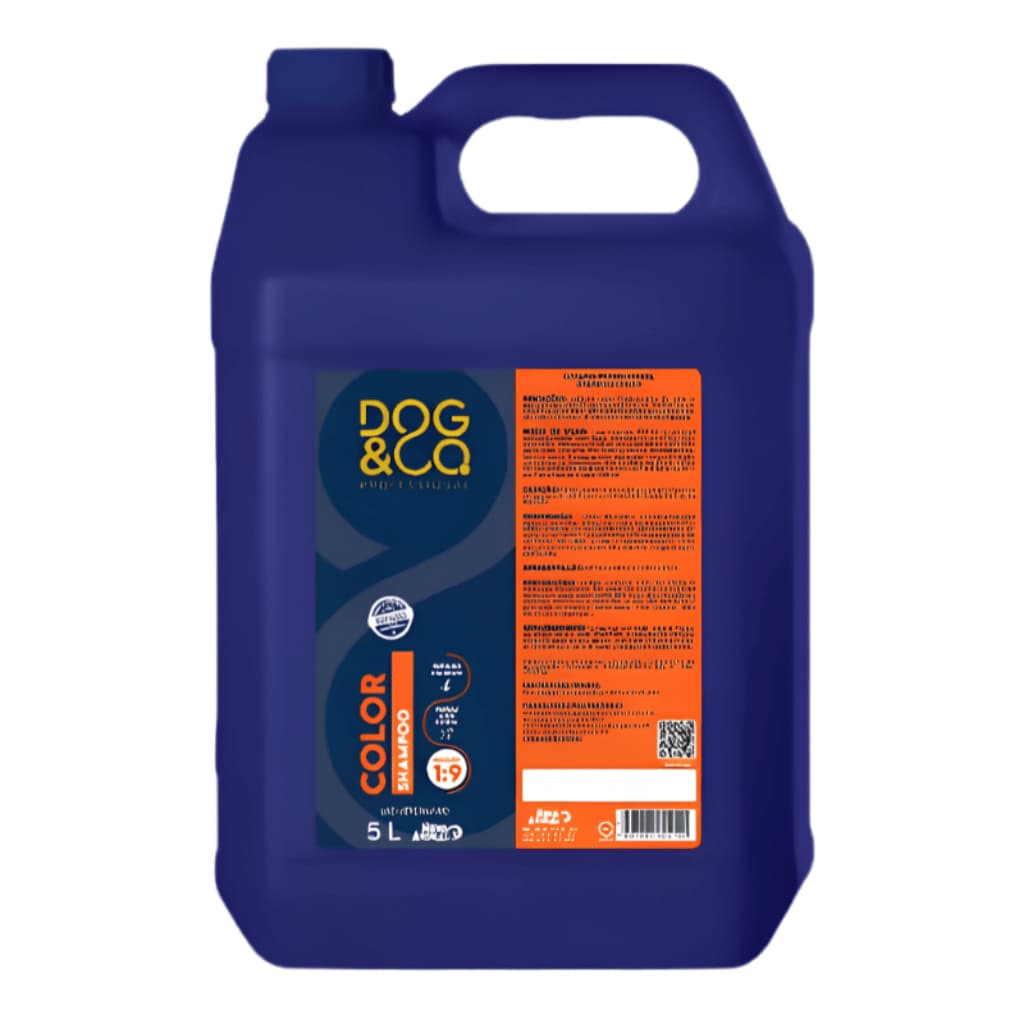 Shampoo Dog & Co Profissional Color para Cães 5 Litros