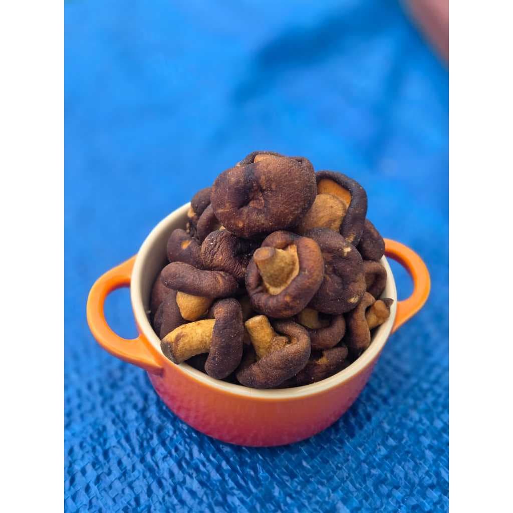 COGUMELO SHITAKE CHIPS CROCANTE SNACK SAUDAVEL 90g/200g/500g
