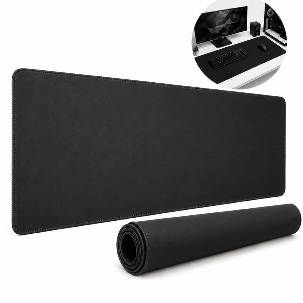 Mousepad Grande Gamer Desk Pad 90x40 70x30 PC Notebook Escritório Home Office Antiderrapante Premium