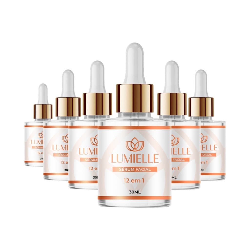 Lumielle Sérum Francês Anti-Idade – Kit com 6 Frascos