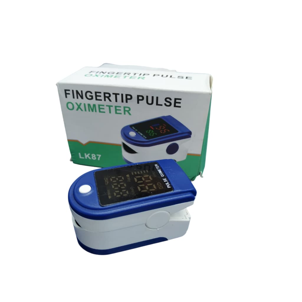 Oxímetro de Dedo Pulso Digital LK87 LED Fingertip Batimento Cardíaco Saturação Oxigênio no Sangue