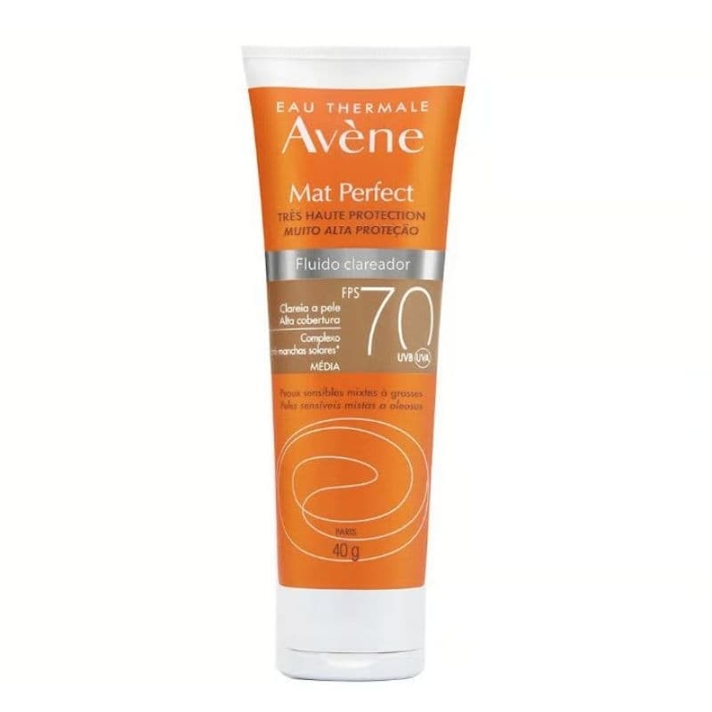 Protetor Solar Facial Avène FPS 70 40g com Alta Proteção Solar