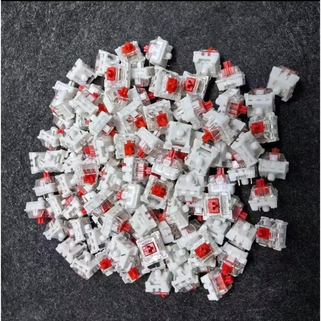 Kit Switch Vermelho Marrom Azul Mecânico Para Teclado Mecânico Hot-Swappable Alta Qualidade
