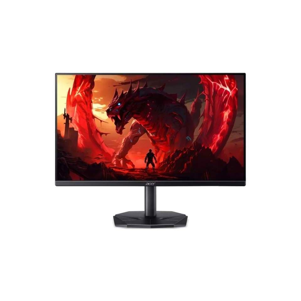 Monitor Gamer LCD LED Wide 27" ACER Nitro KG270 P0bi Preto (Full HD/144Hz) (VGA*/HDMI/VESA)