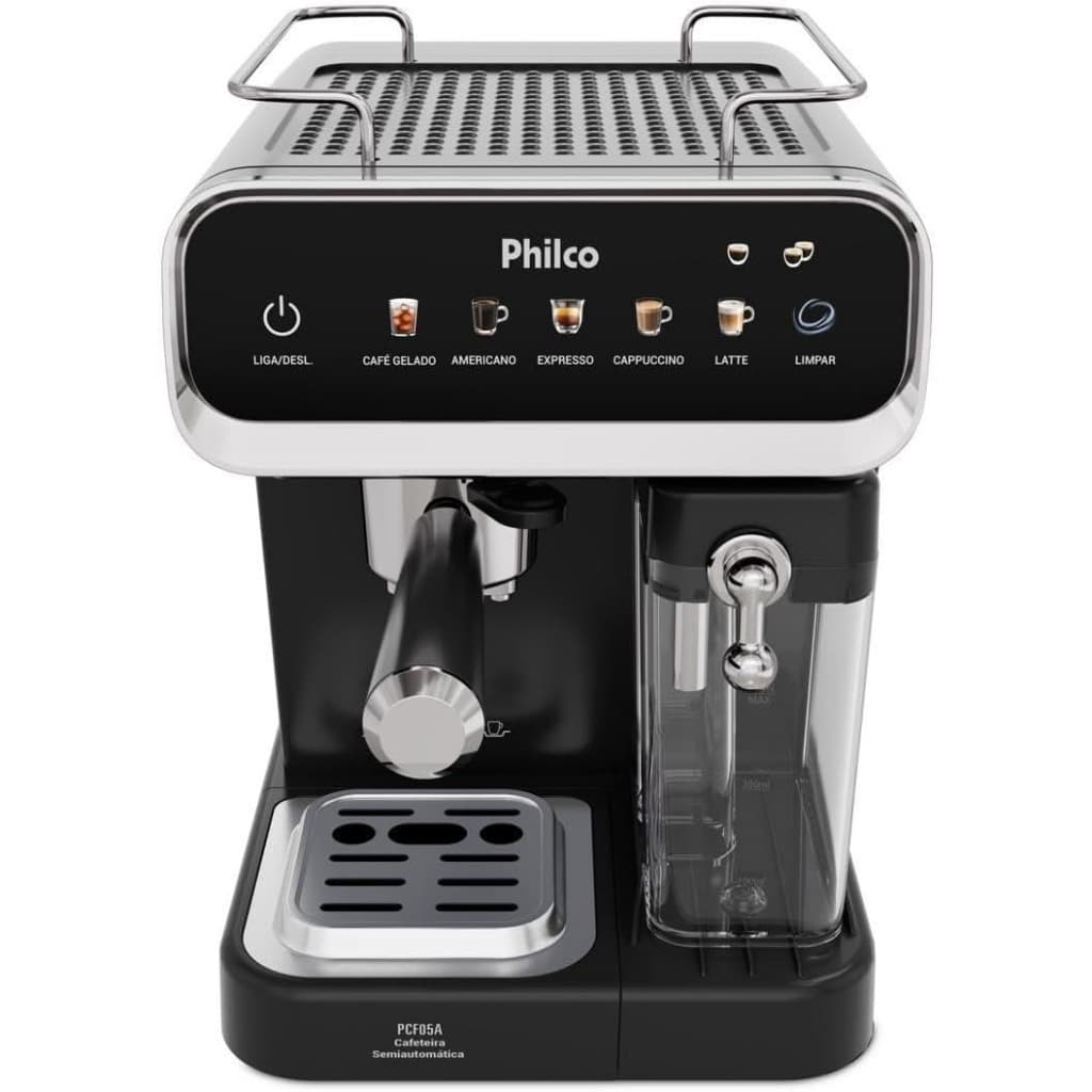 Cafeteira Expresso & Cápsulas Philco 20bar 5 Em 1 Pcf05a Preta Preto
