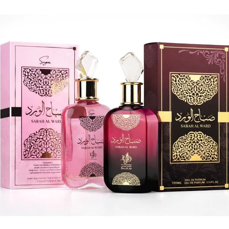 Perfume Árabe Sabah Al Ward Al Wataniah ou Sugar  Importado 100ml Feminino Original