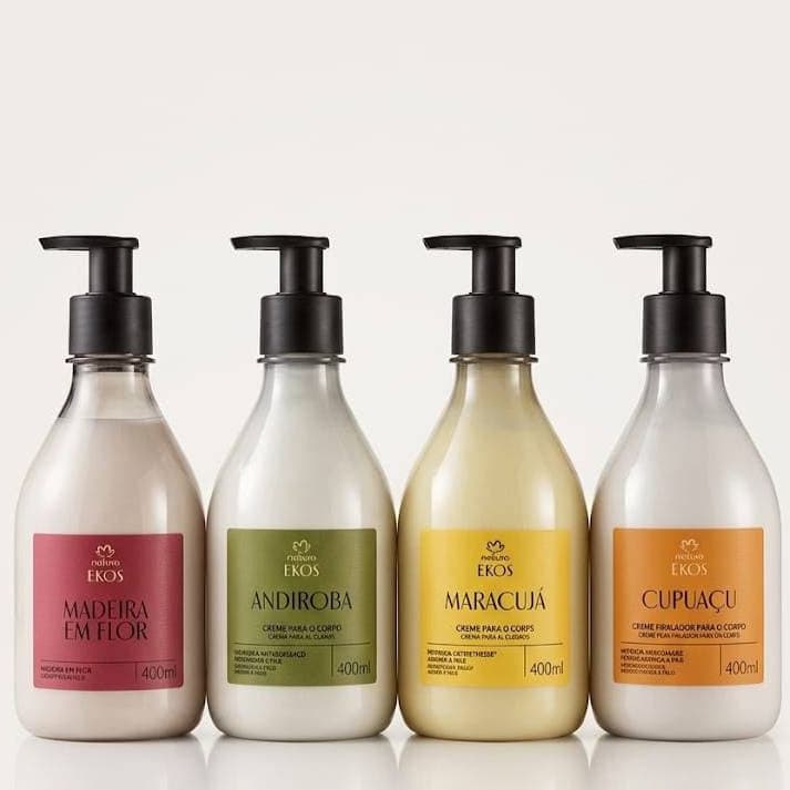 Hidratante Corporal Ekos 250 Ml ou 400 Ml Escolha A Variação Desejada Maracuja Madeira em Flor Etc
