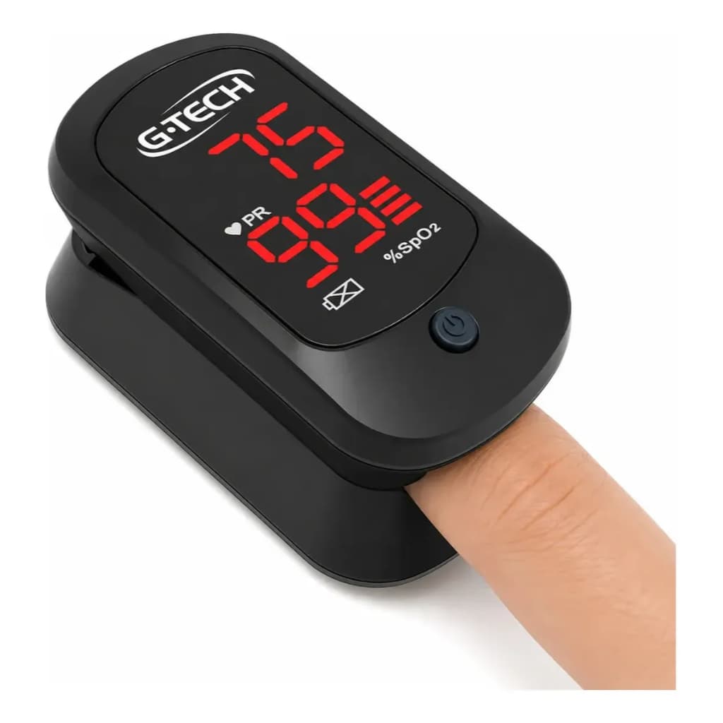 Oxímetro Digital Portátil Dedo G-tech Medidor Saturação Led2