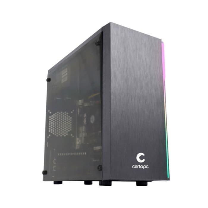 Computador Certo PC Dinamic V 1429 AMD Ryzen 5 4500 Geforce G210 8GB DDR4 256GB SSD S/Fans Windows 11 Pro