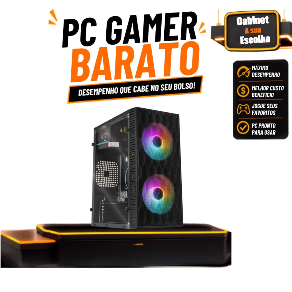 Computador Barato  i7, 16gb Ram, Ssd 480gb , Windows 11, Wi-Fi, Nota Fiscal e Garantia