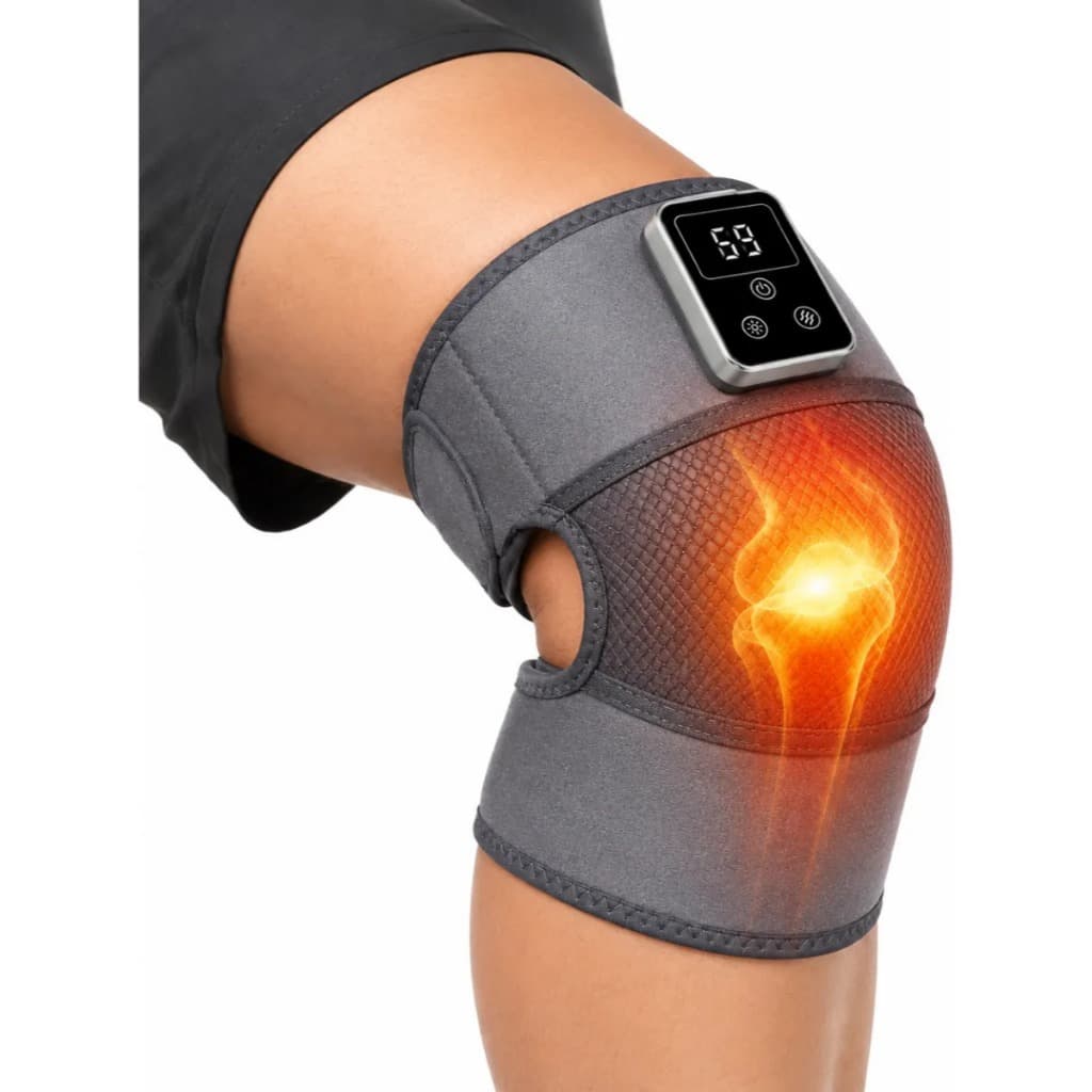Massageador Elétrico para Joelhos com Vibração – Massageador Portátil para Relaxamento e Conforto Muscular