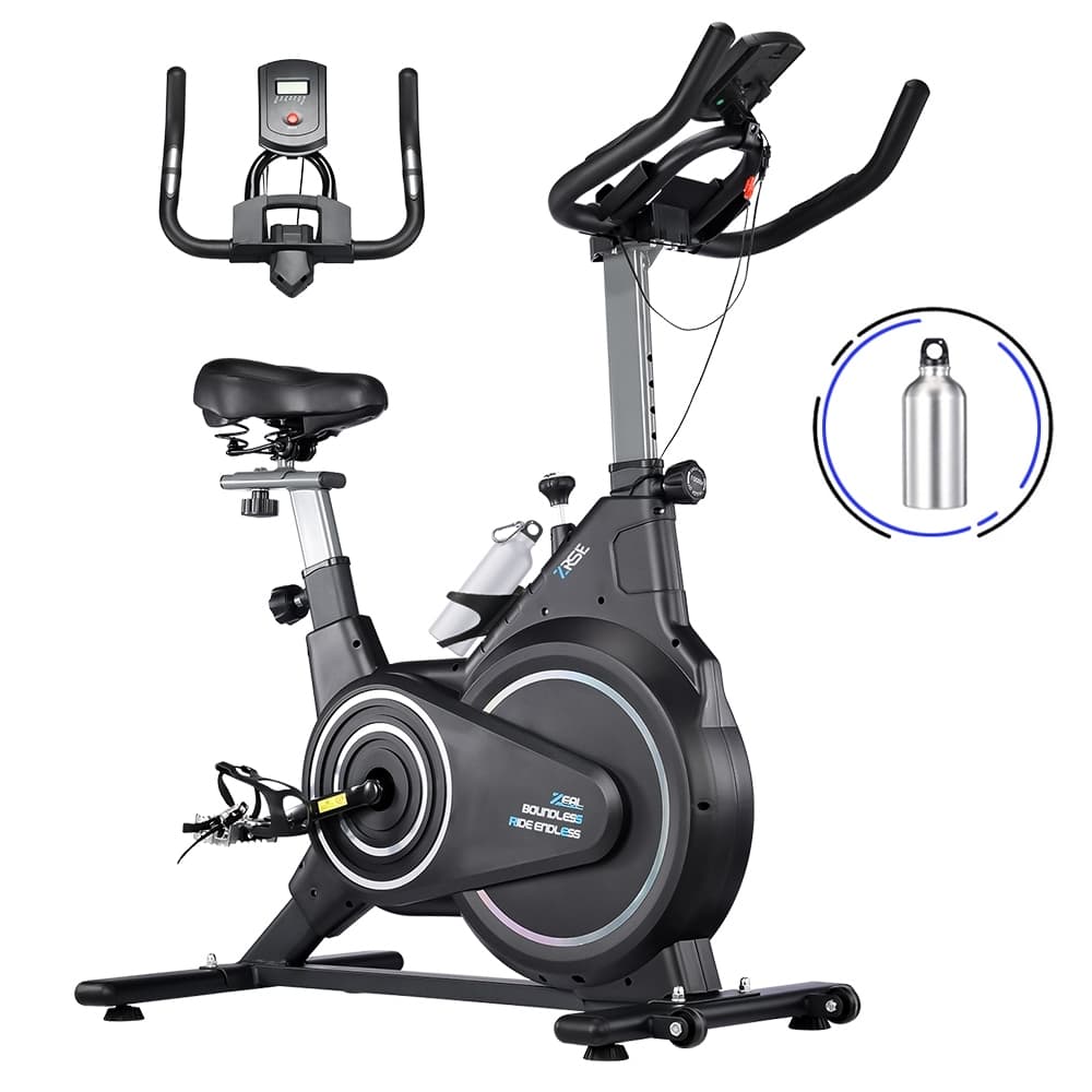 Bicicleta Ergométrica Spinning Bike Mecânica Profissional 10 kg até 150 kg para Treino em Casa