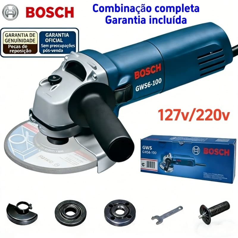 Bosch Original Grinder High Power 1100W Grinder Angular Grinder Polimento industrial Polimento 127V/220V