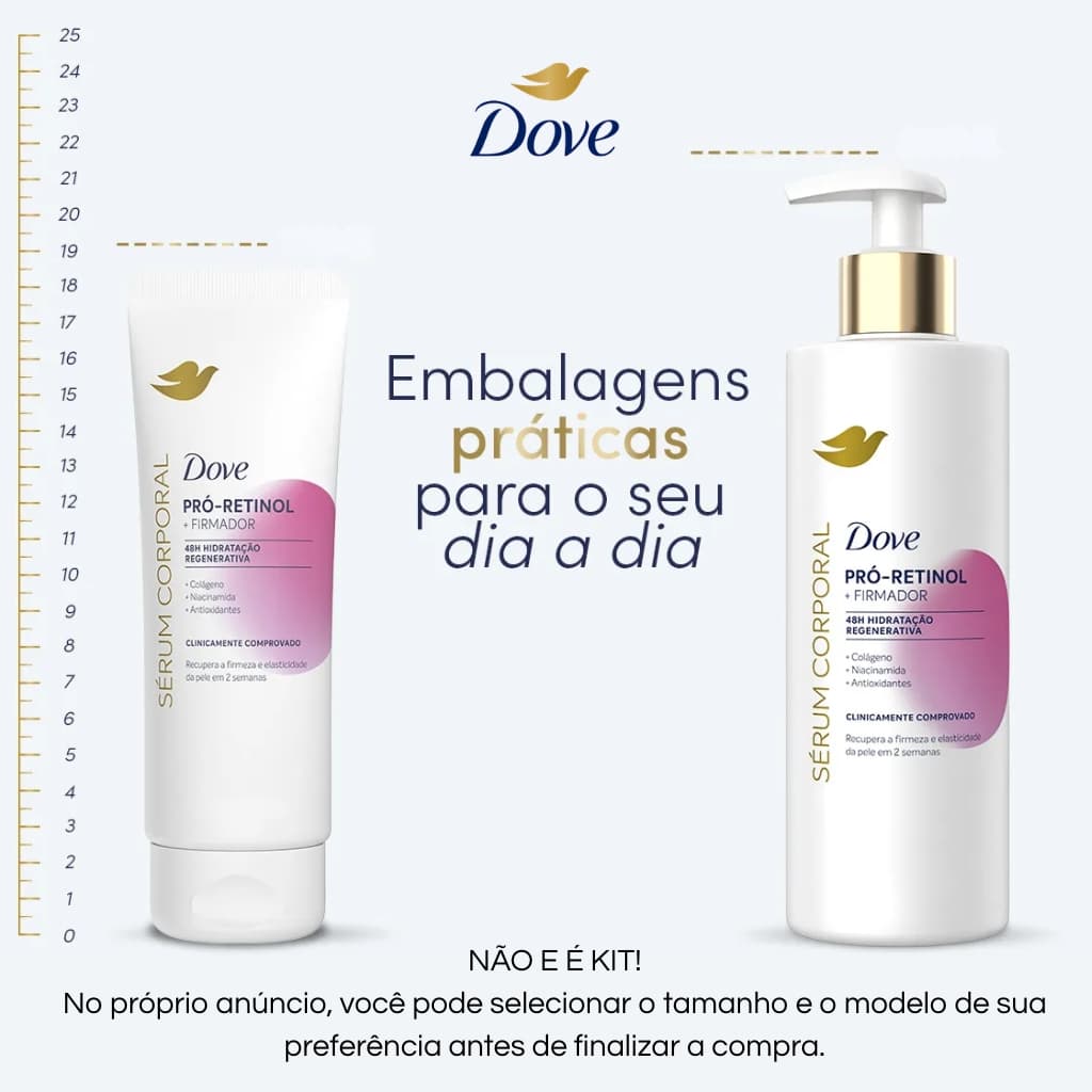 Sérum Dove Corporal Hidratante para Uso Diário