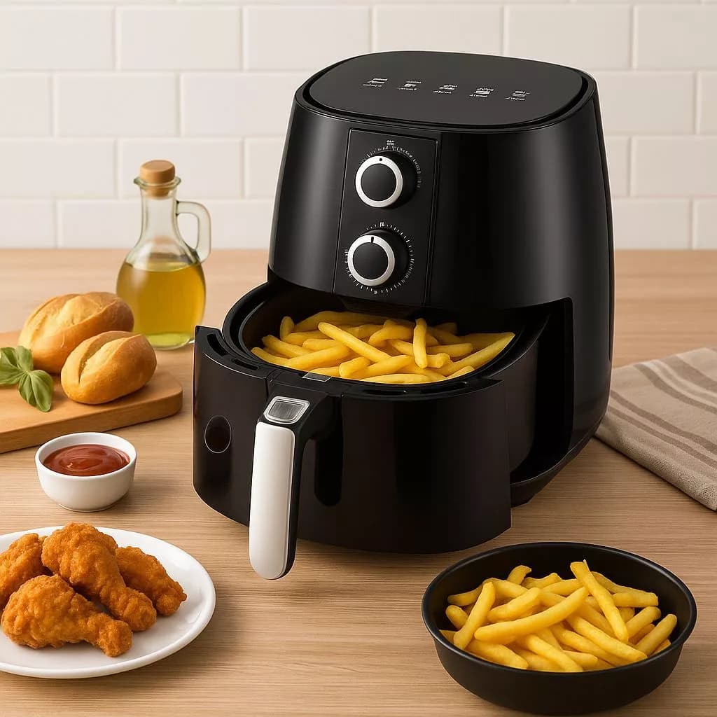 Air Fryer 4,5l Knakasaki 1550W – Fritadeira Sem Óleo Antiaderente