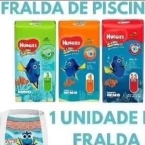 FRALDA DE PISCINA PRAIA HUGGIES LITTLE SWIMMERS