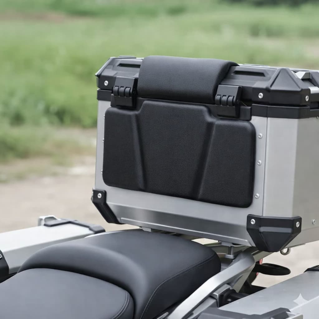 Encosto Baú Moto Universal Acolchoado Confortável