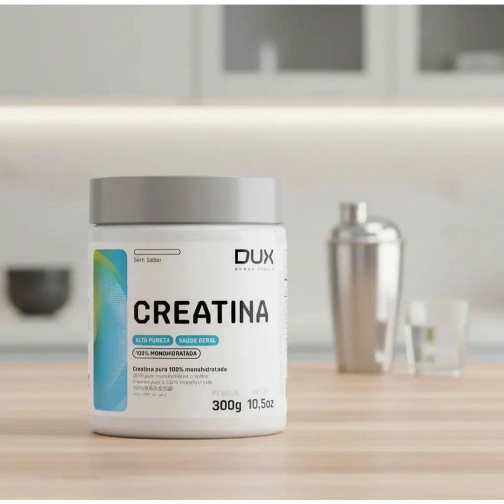 creatina dux 100% monohidratada sem sabor alta pureza