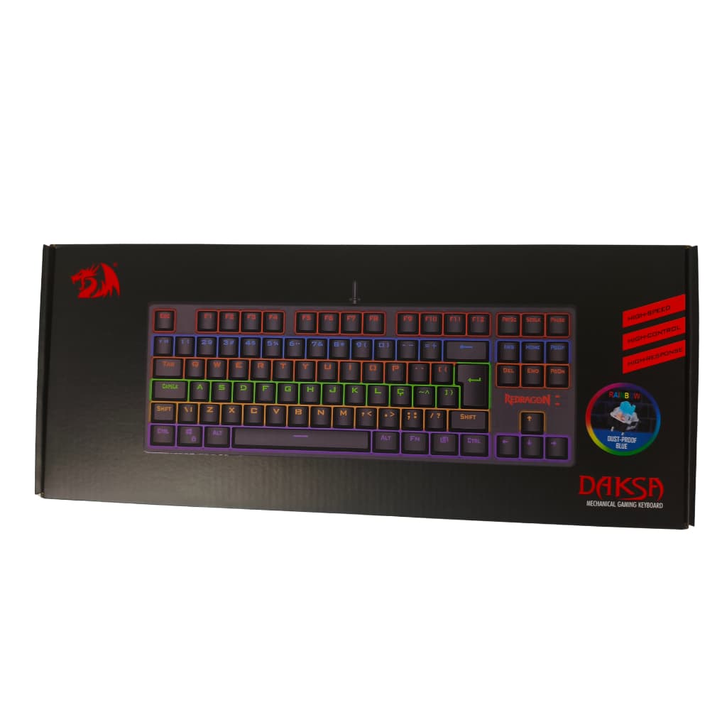 Teclado Mecânico Redragon Daksa - Modelo: K576R-1 (ABNT2)